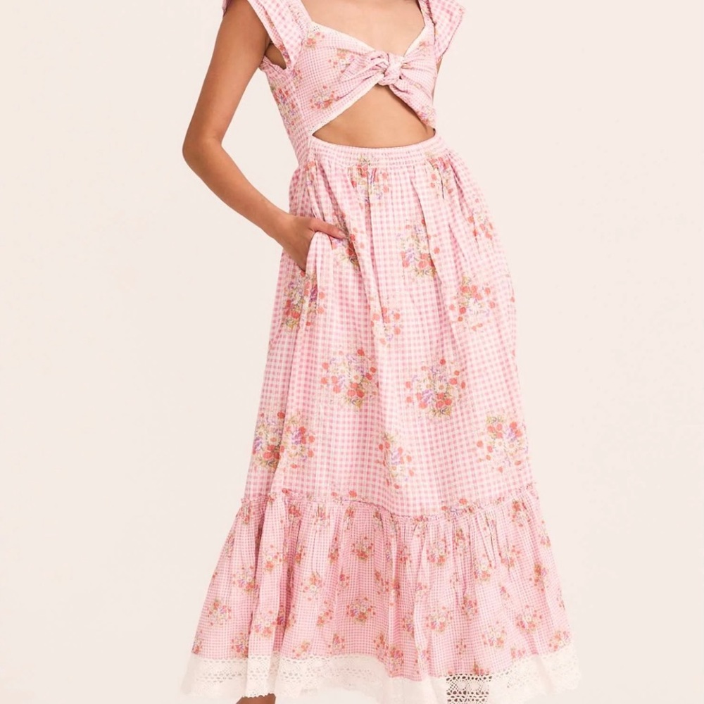 LoveShackFancy Emeka Maxi Dress